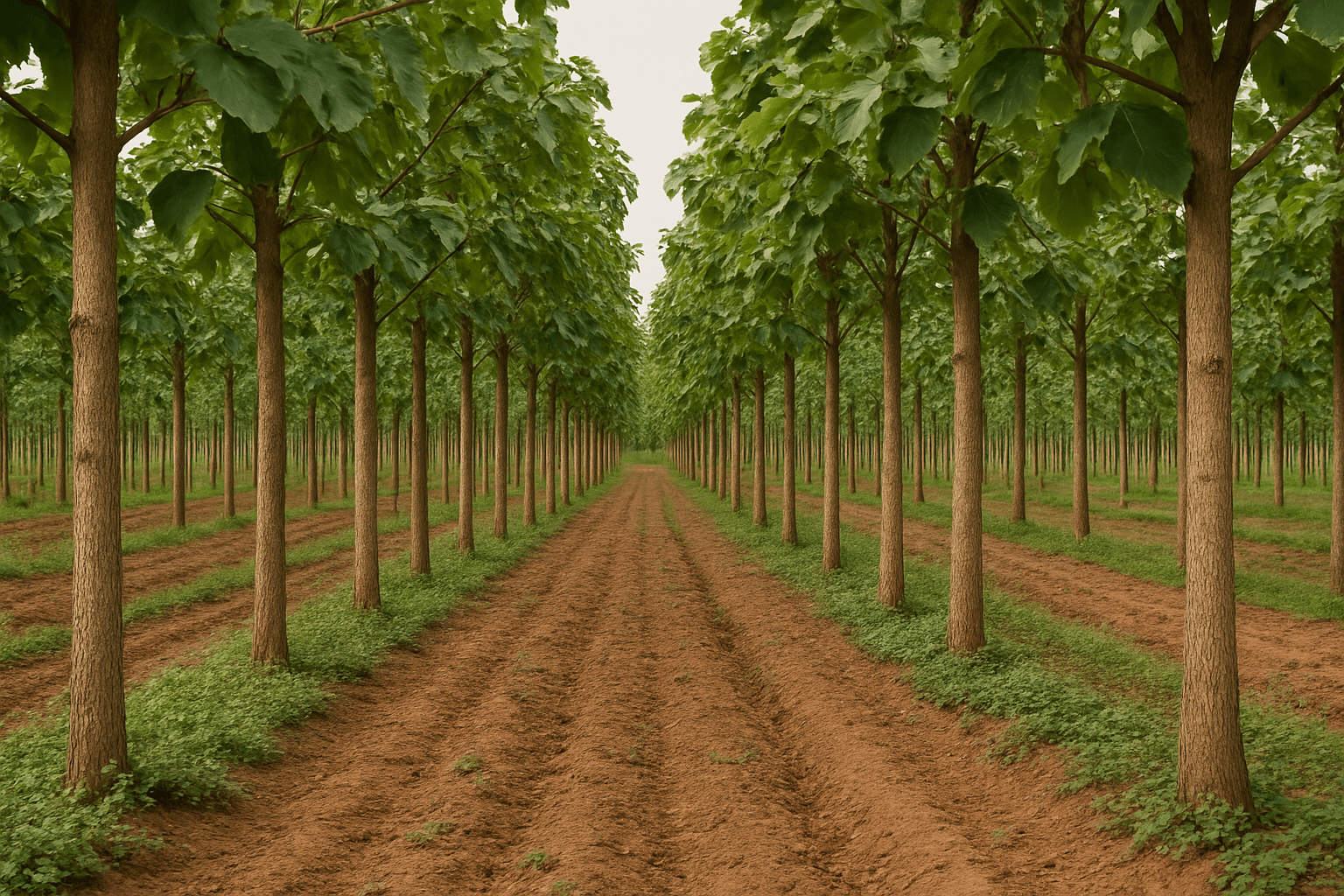 After: thriving landscape